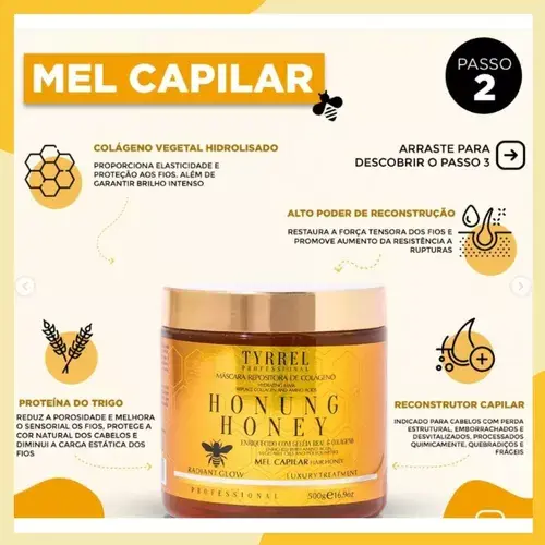 CollagèneTyrrel Professional Honung Honey Mel