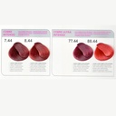 Teinture pour cheveux en crème "Keratin Trendy" Coloration Professionnelle "Violet Hair Cosmetics" 100ml