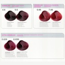 Teinture pour cheveux en crème "Keratin Trendy" Coloration Professionnelle "Violet Hair Cosmetics" 100ml