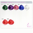 Teinture pour cheveux en crème "Keratin Trendy" Coloration Professionnelle "Violet Hair Cosmetics" 100ml