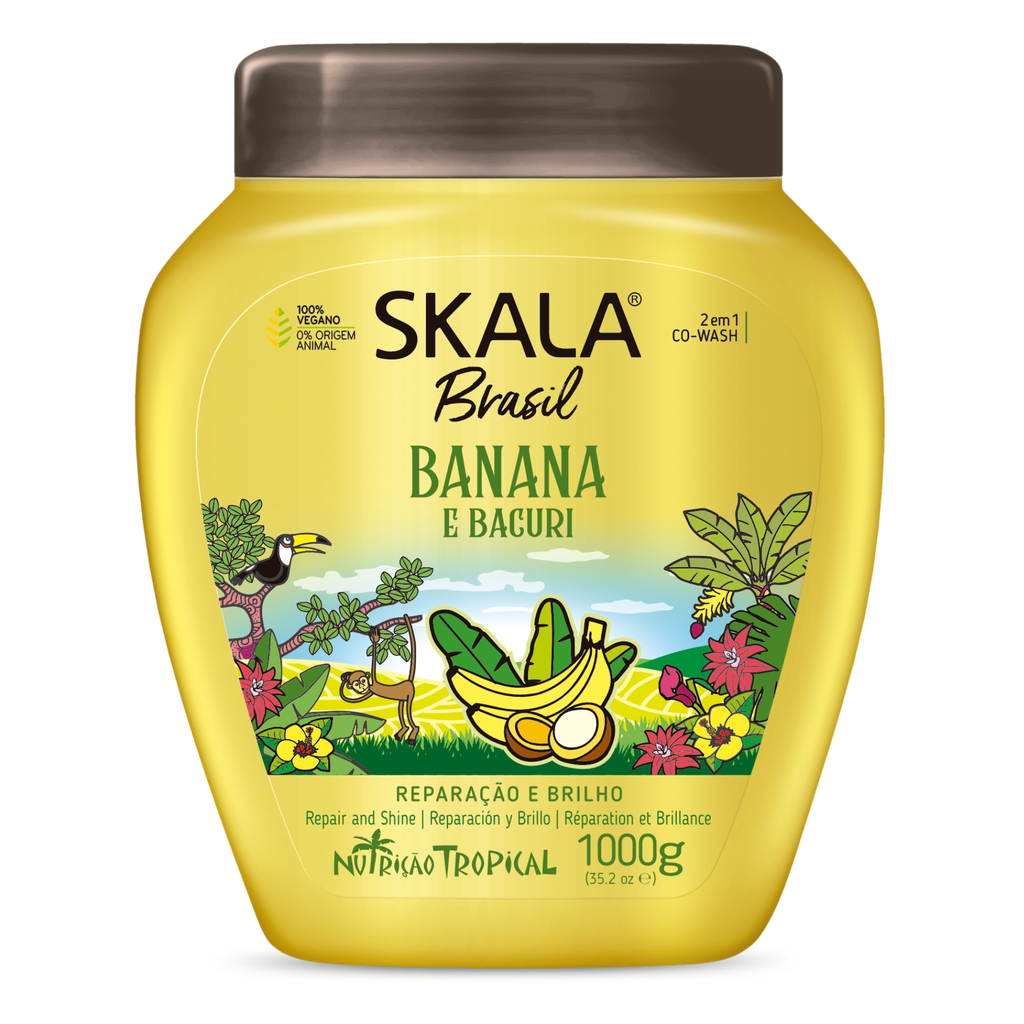 [7897042012800] Máscara 2 en 1 “Bomba Vitaminas Banana Bacuri” Skala 1000ml