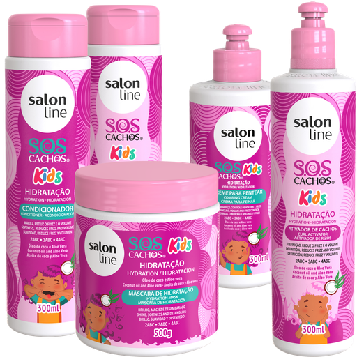 Coffret Enfant - SOS Boucles Kids - Salon Line