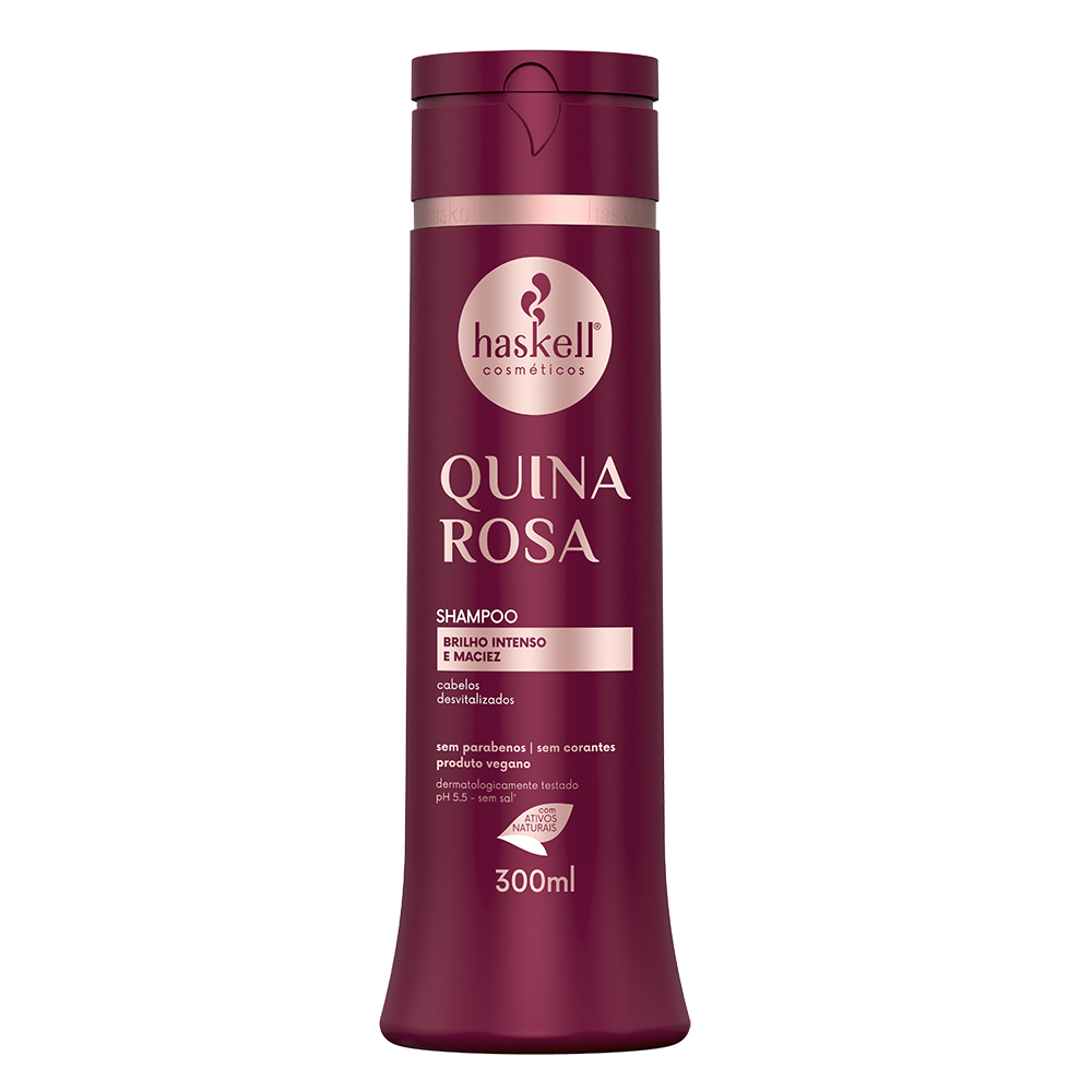 [7898610377246] Champô "Quina Rosa" Haskell 300ml