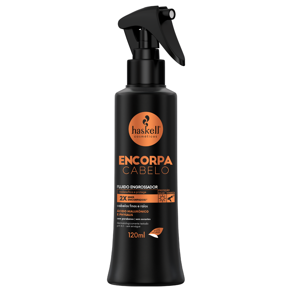 [7898610373675] Spray fluido Engrossador finalizador - Encorpa Cabelo - Haskell 120ml