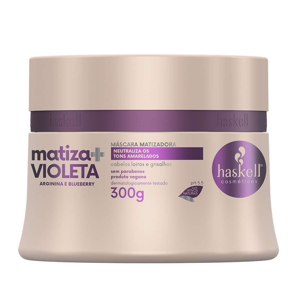 [7898610376300] Masque déjaunissant "Matiza + Violeta" Haskell 300g