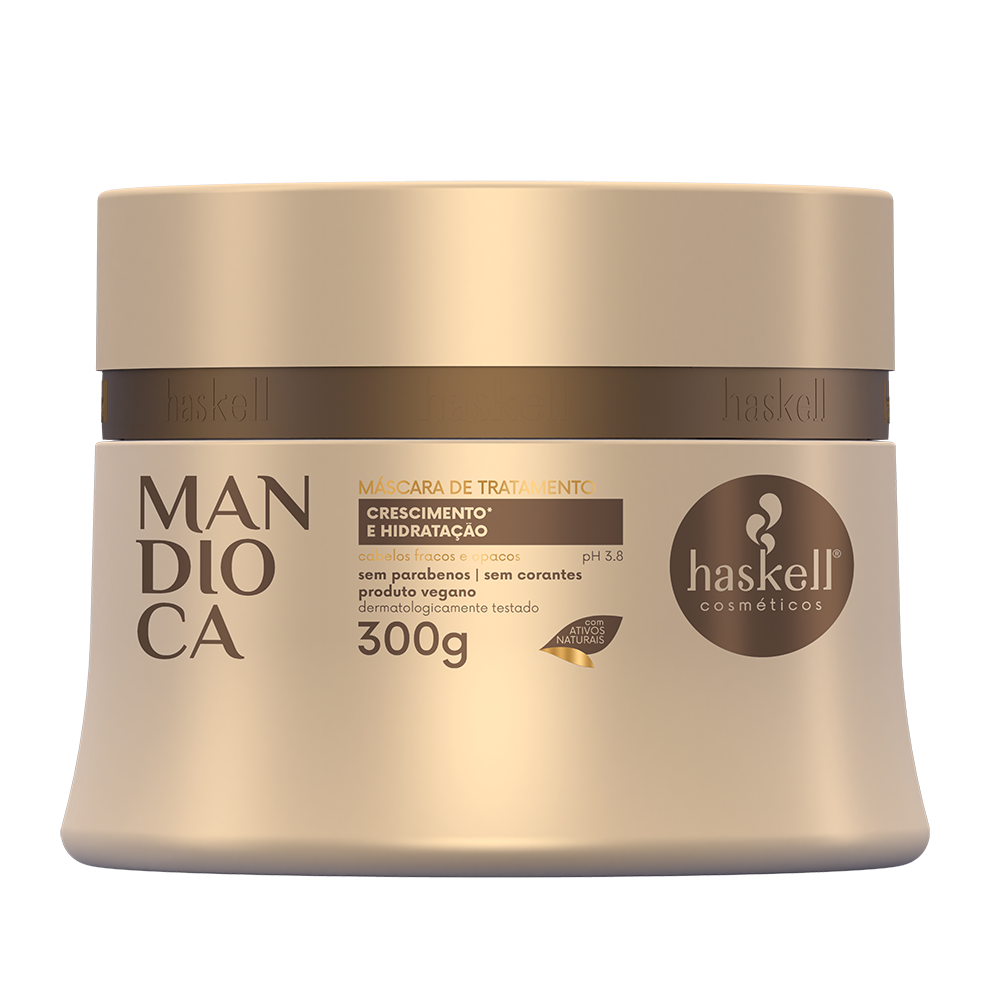 [7898610375709] Máscara "Mandioca" Haskell 300g