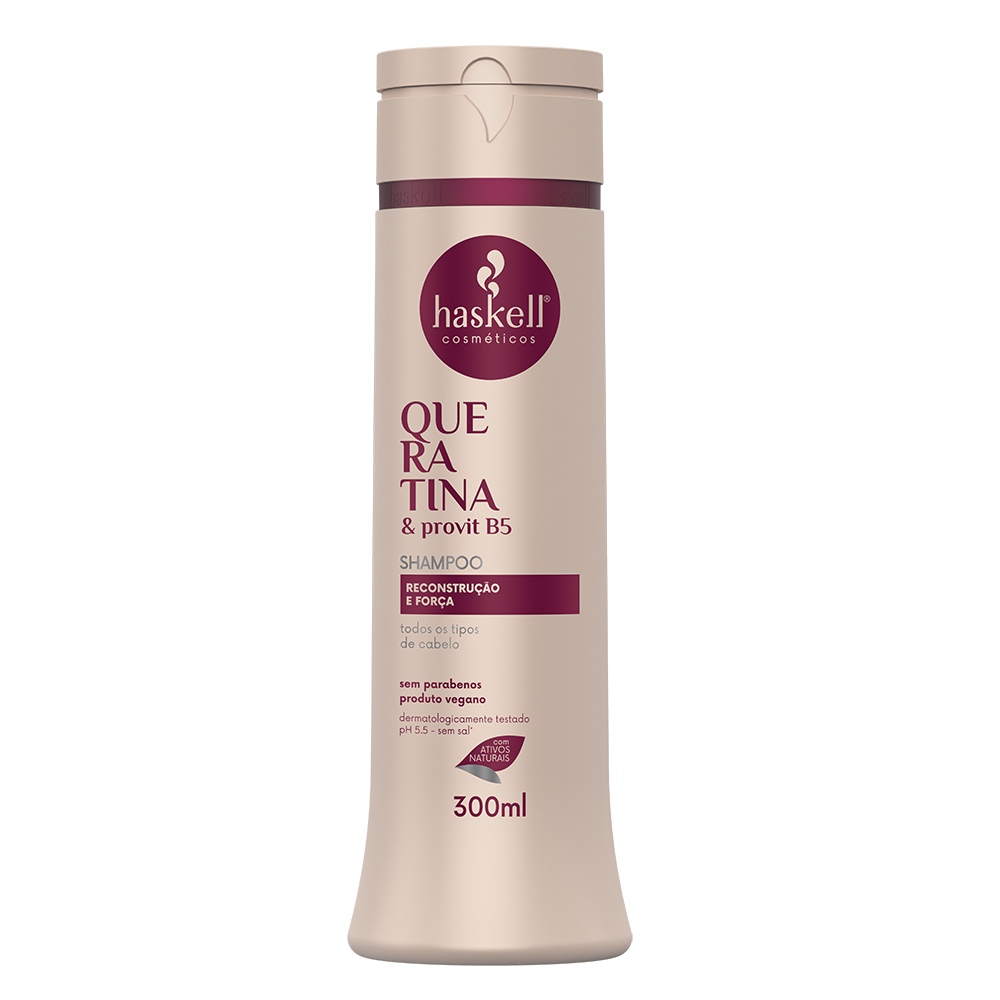[7898610371909] Champô "Queratina" Haskell 300ml