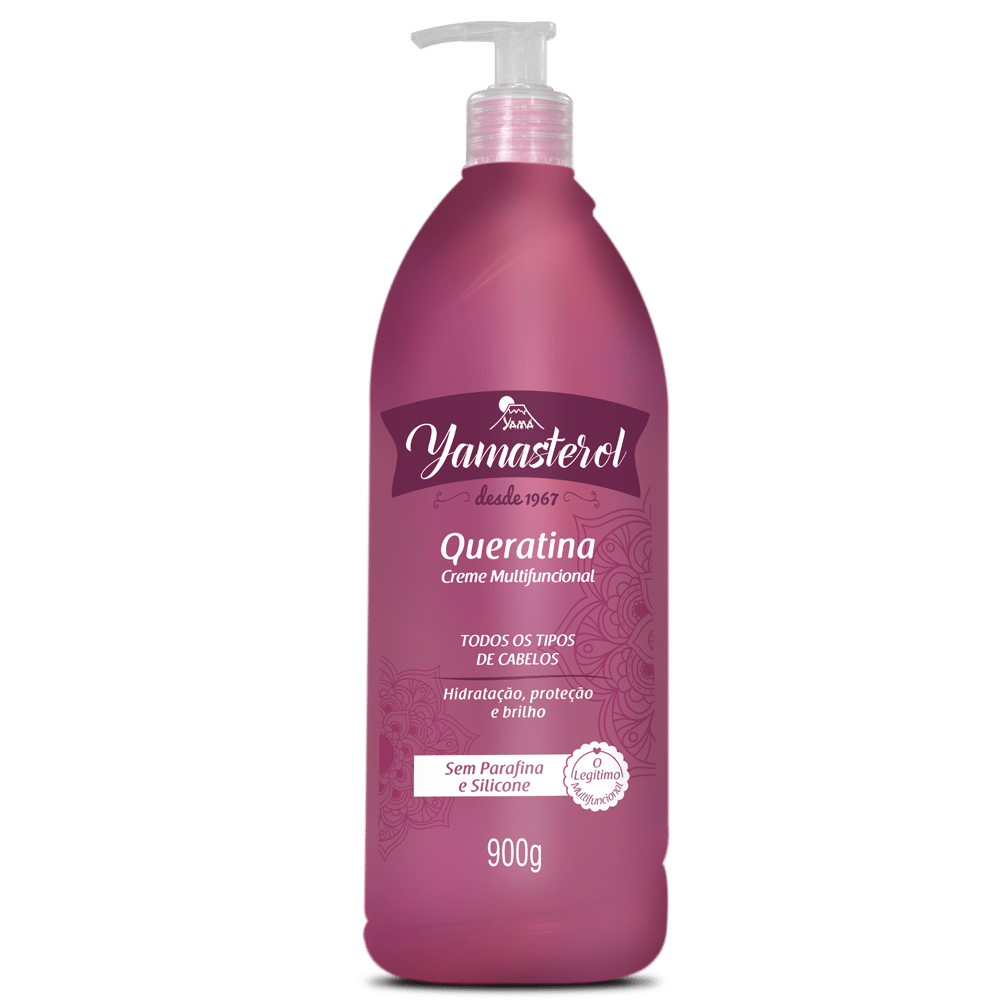 [7896150024514] Creme Multifuncional "Queratina" Yamasterol 900gr