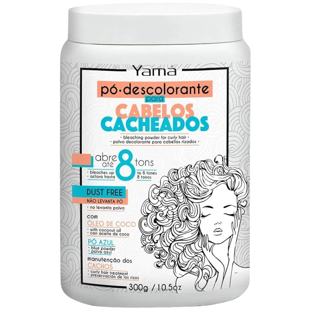 [7896150024354] Bleaching Powder for Curly Hair - Yama 300g