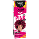 Temporary Pink Toning Dye - Color Express Fun - Adds Vibrant Pink Hue and Shine - Salon Line 100ml