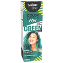 Temporary Green Toning Dye - Color Express Fun - Adds Vibrant Green Hue and Shine - Salon Line 100ml