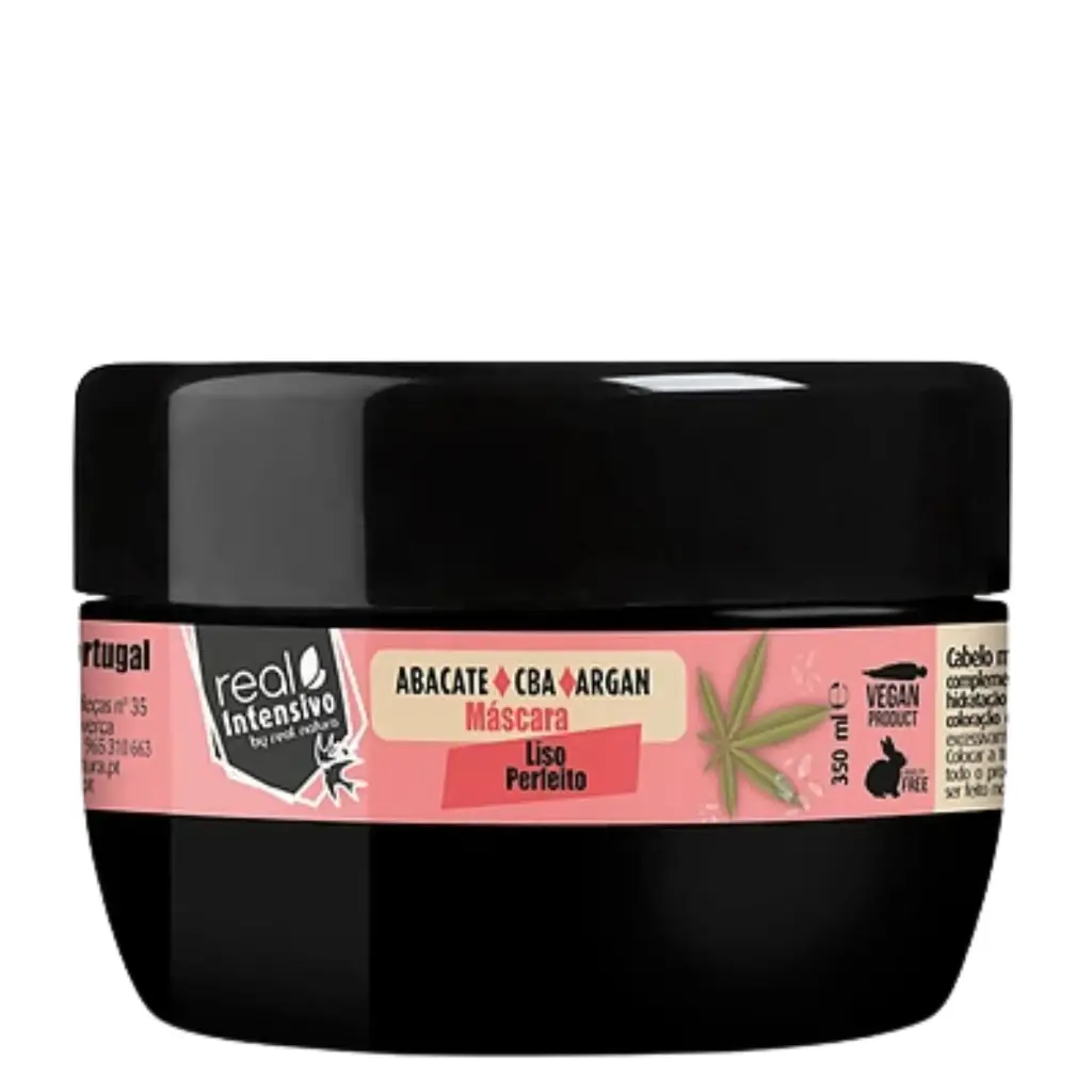 [5600493409516] Mask - liso Perfeito - Abacate, CBA, Argan - Real Natura 350ml