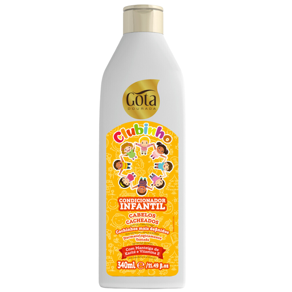 [7897158700141] Condicionador "Clubinho" Gota Dourada 340ml
