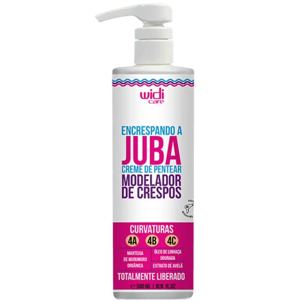 [7898623240834] Coily-Defining Leave-In Cream - Encrespando a Juba - Widi Care 500ml