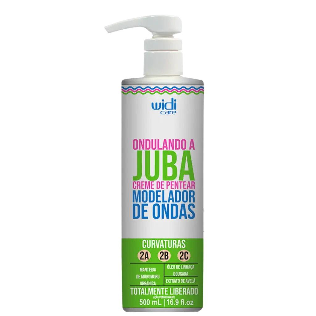 [7898623241435] Wave-Defining Leave-In Cream - Ondulando a Juba - Widi Care 500ml