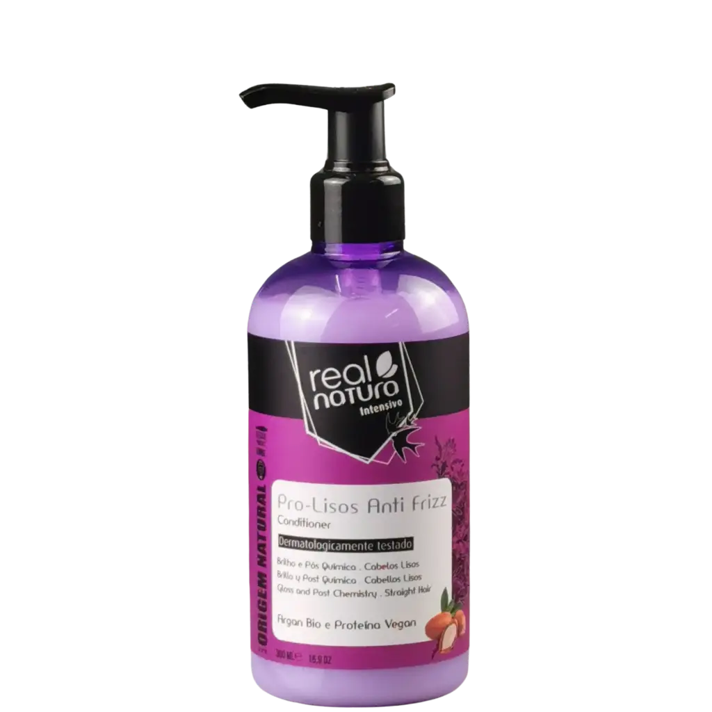 [5600493410086] Conditionneur pour cheveux lisses - Pro-Lisos Anti Frizz - Real Natura 300ml