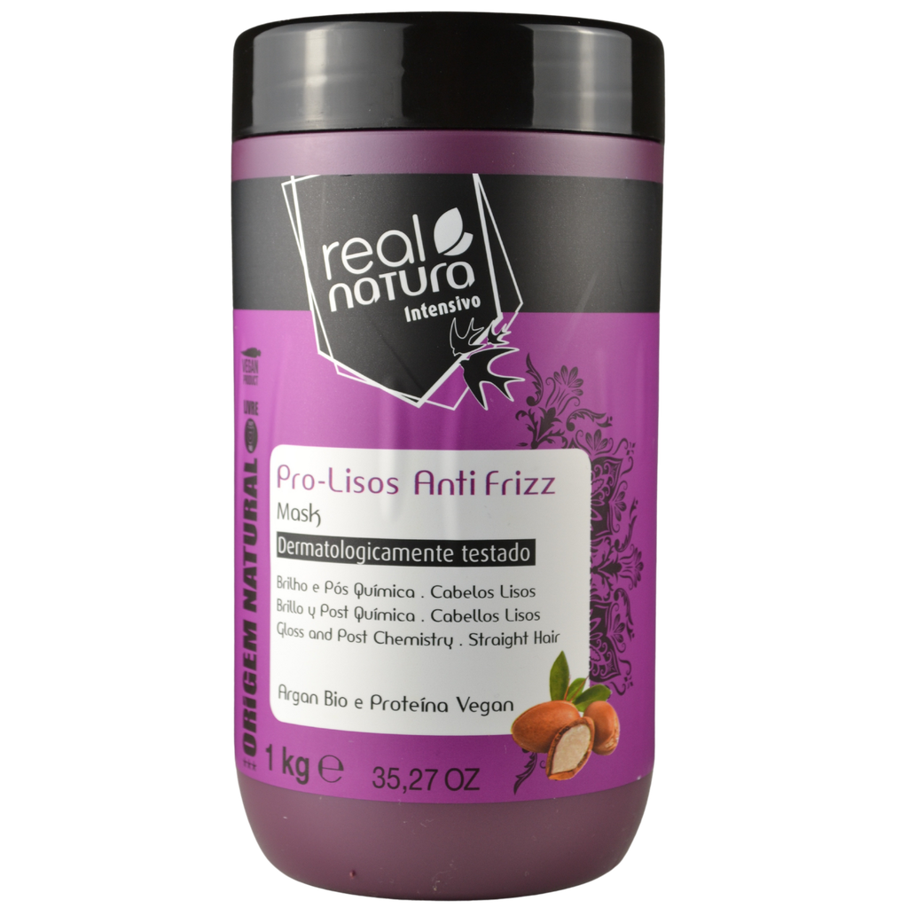 [5600493402258] Hair Mask for Straight Hair - Pro-Liso Anti Frizz - Real Natura 1kg