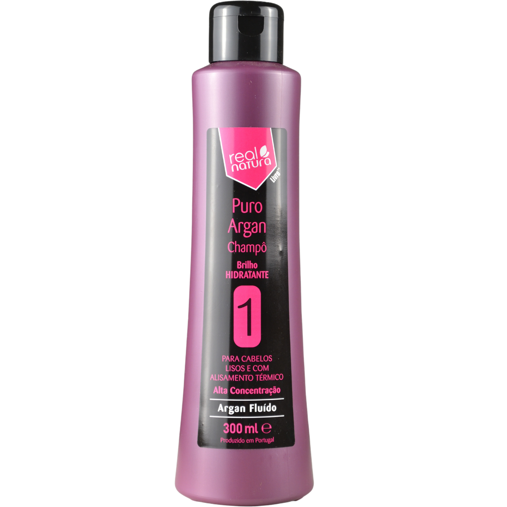 [5600493403828] Shampoo for Straight Hair - Puro Argan - Argan Fluid - Real Natura 300ml