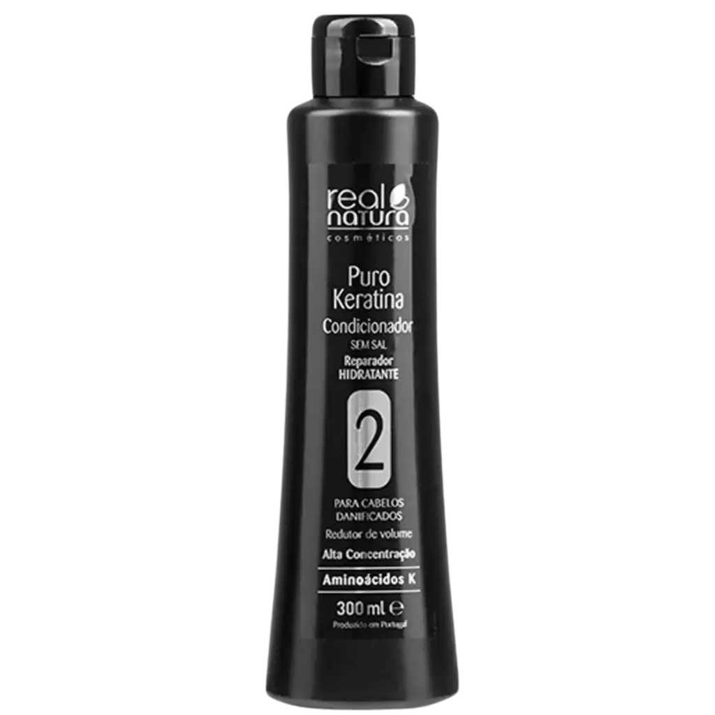 [5600493403989] Condicionador com Aminoácidos - Puro Keratina - Real Natura 300ml