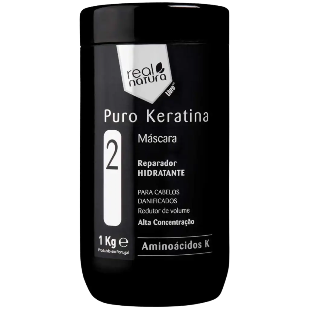 [5600493404030] Máscara com Aminoácidos - Puro Keratina - Real Natura 1kg