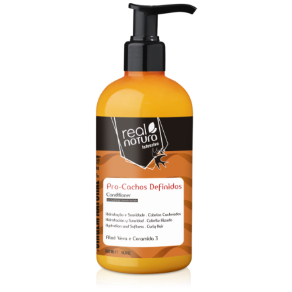 [5600493410093] Condicionador Hidratante - pro-Cachos Definidos - Real Natura  300ml