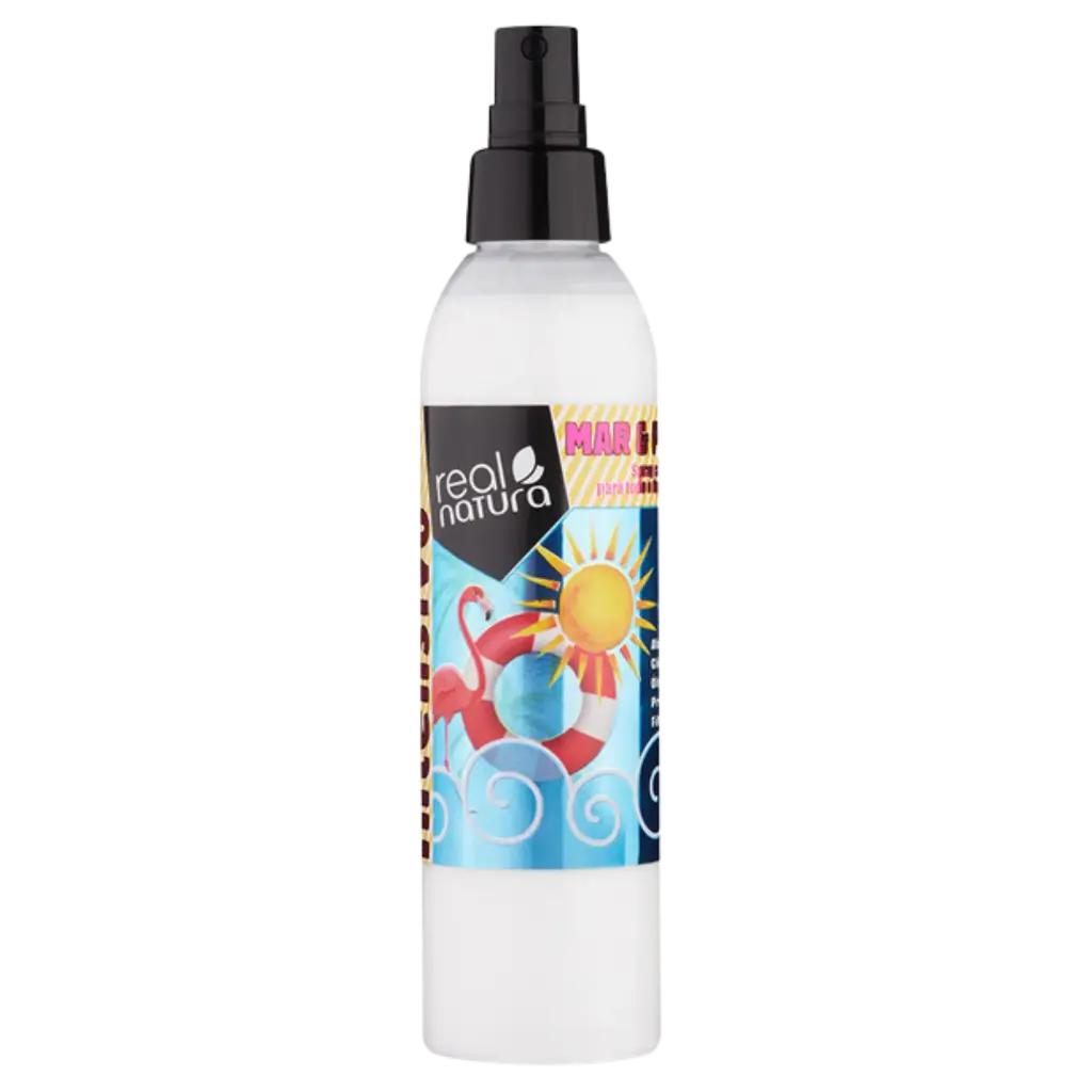 [5600493406027] Spray de Verão Protetor Desembaraçante - Pro-Mar e Piscina - Óleo de Arroz e Pantenol - Real Natura 200ml