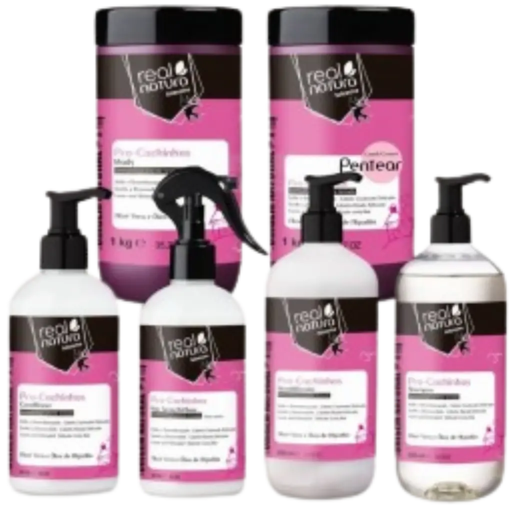 [kit-pro-cachinhos] kit  Enfant - Pro-Cachinhos - Huile Végétale de Coton - Real Natura