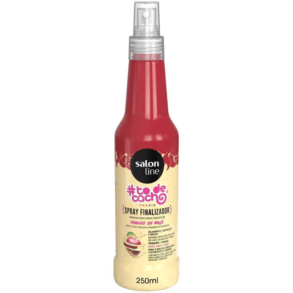 [7908458316359] Acidifying Finishing Spray - Apple Cider Vinegar - #To De Cacho - Salon Line 250ml