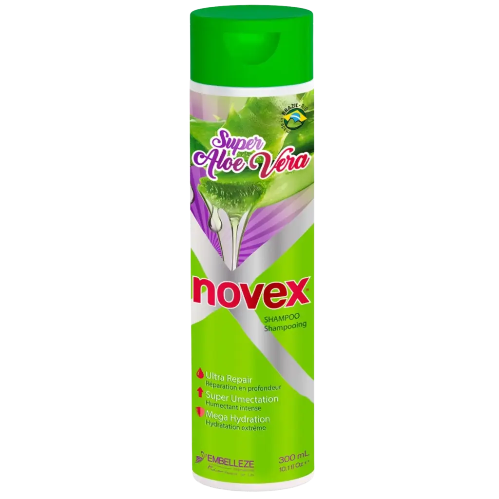 [876120003715] Shampoing d'Hydratation - Super Babosão Aloe Vera - Novex 300ml