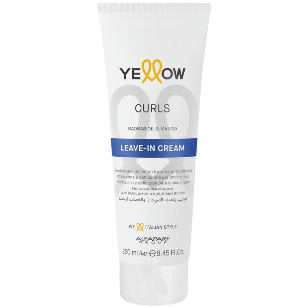 [8022297113623] Creme de Pentear - Curls Baobab Oil & Mango - Yellow 250ml