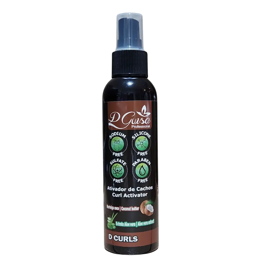 [0] Curl Activator Spray - Coconut and Aloe Vera - D Guisa 150ml