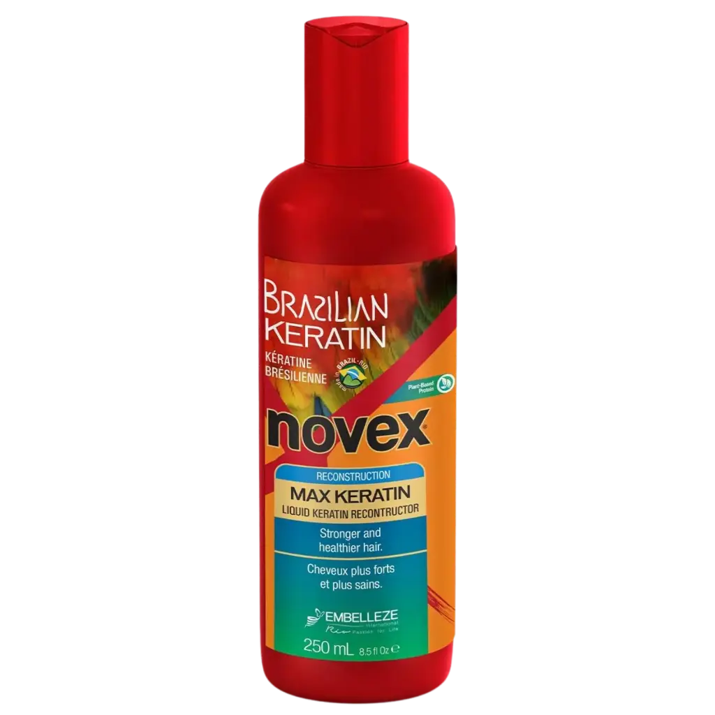 [876120002848] Reconstructive Liquid Keratin - Max Brazilian Plant-Based Keratin - Novex 250ml