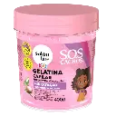 Moisturizing Hair Gelatin for Kids - SOS Cachos Kids - Salon Line 400g
