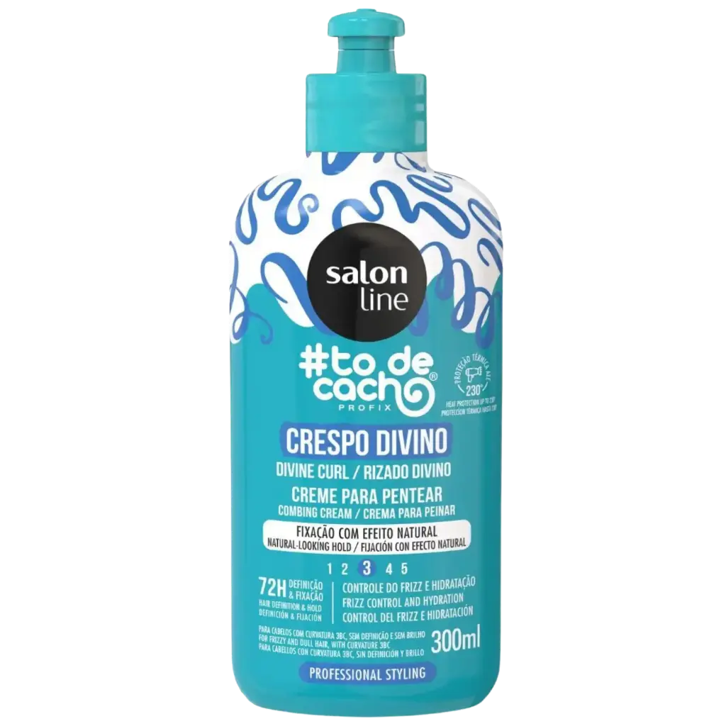 [7908458323623] Crème Coiffante Pour Cheveux Crépus - #To de Cacho Profix - Crespo Divino - Salon Line 300ml