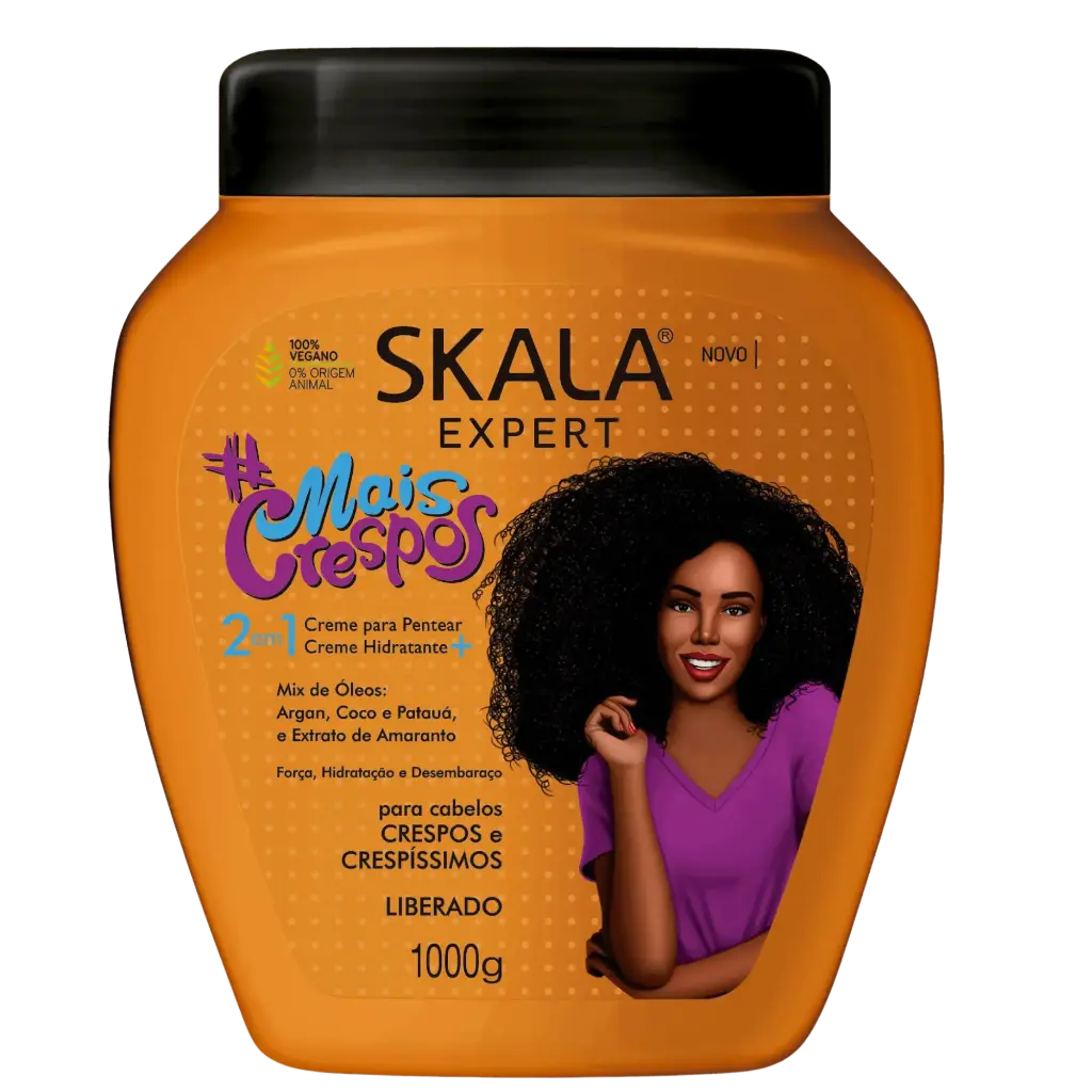 [7897042018918] Máscara & Creme de Pentear - #Mais Crespos - Skala 1kg