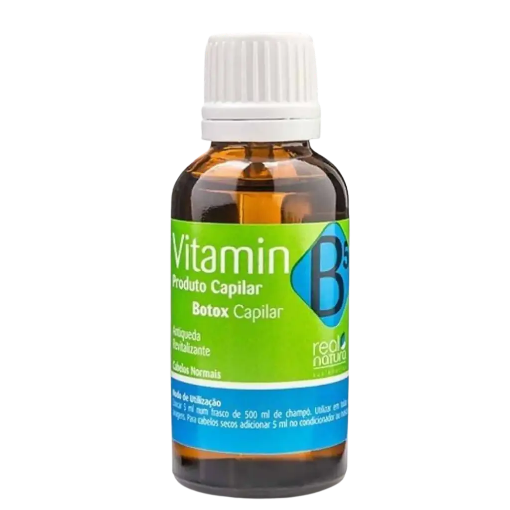 [5600493401992] Vitamin B5 - Revitalizing Anti-Hair Loss Hair Product - Hair Botox - Real Natura 30ml