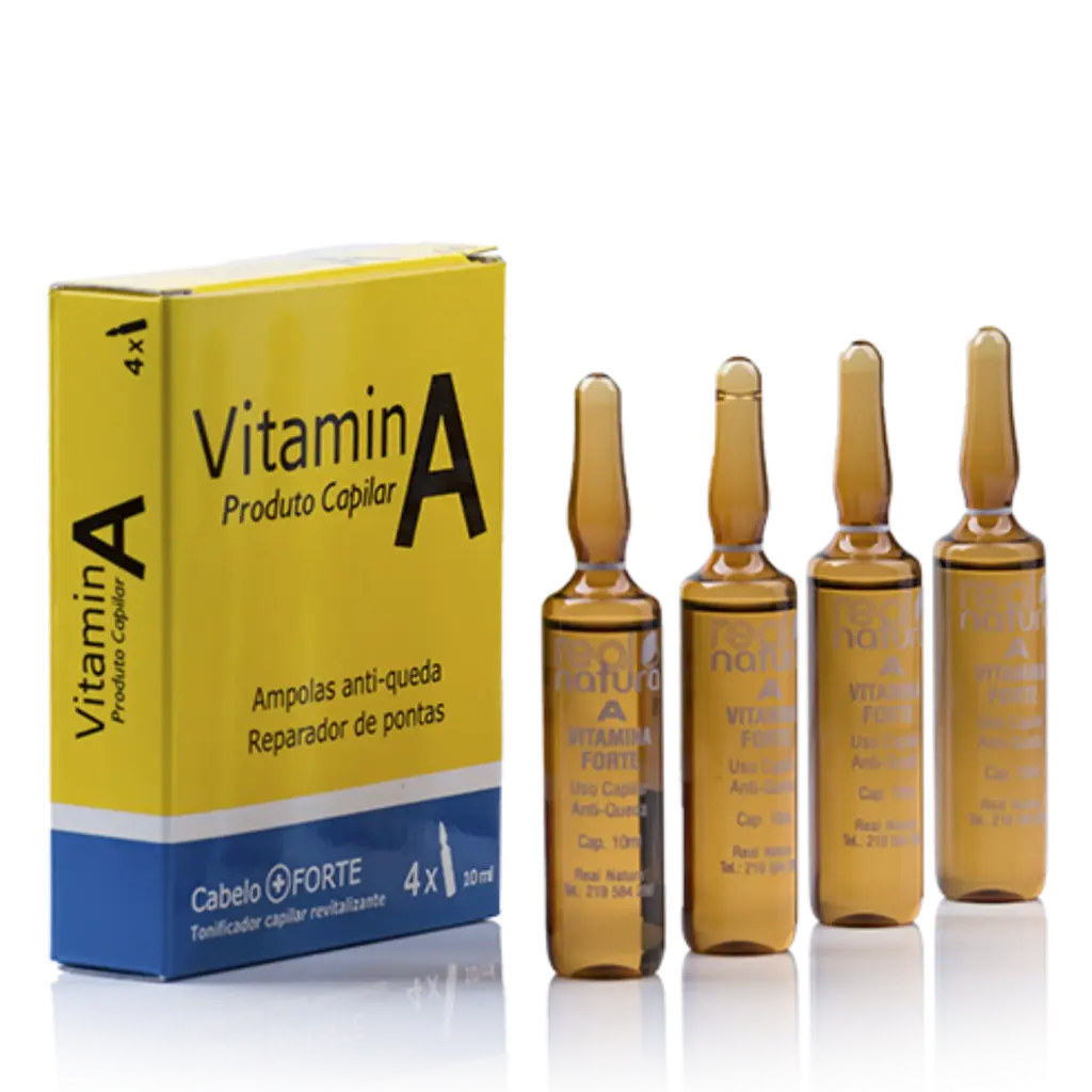[5600493409981] Vitamin A - Anti-Hair Loss Hair Product - Moisturizer with Peanut Oil - Real Natura 5x10ml