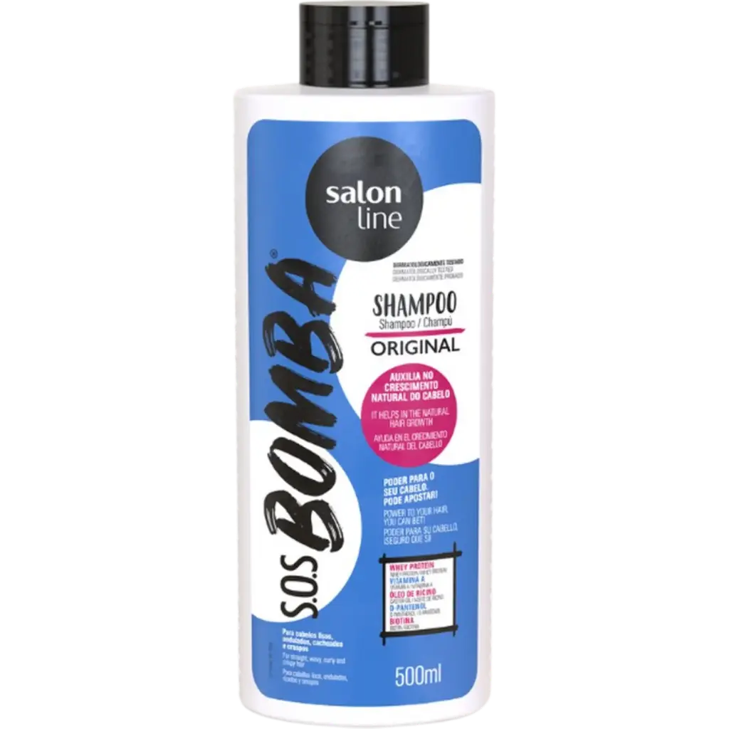 Shampooing Vitaminé - SOS Bomba Original - Salon Line 500ml