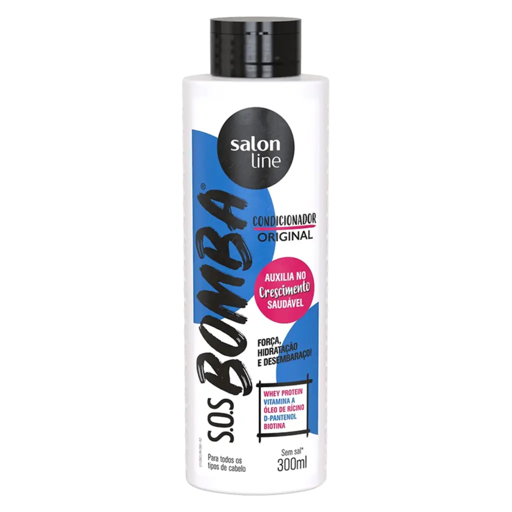 [7898009430675] Condicionador Vitaminado - SOS Bomba Original - Salon Line 500ml