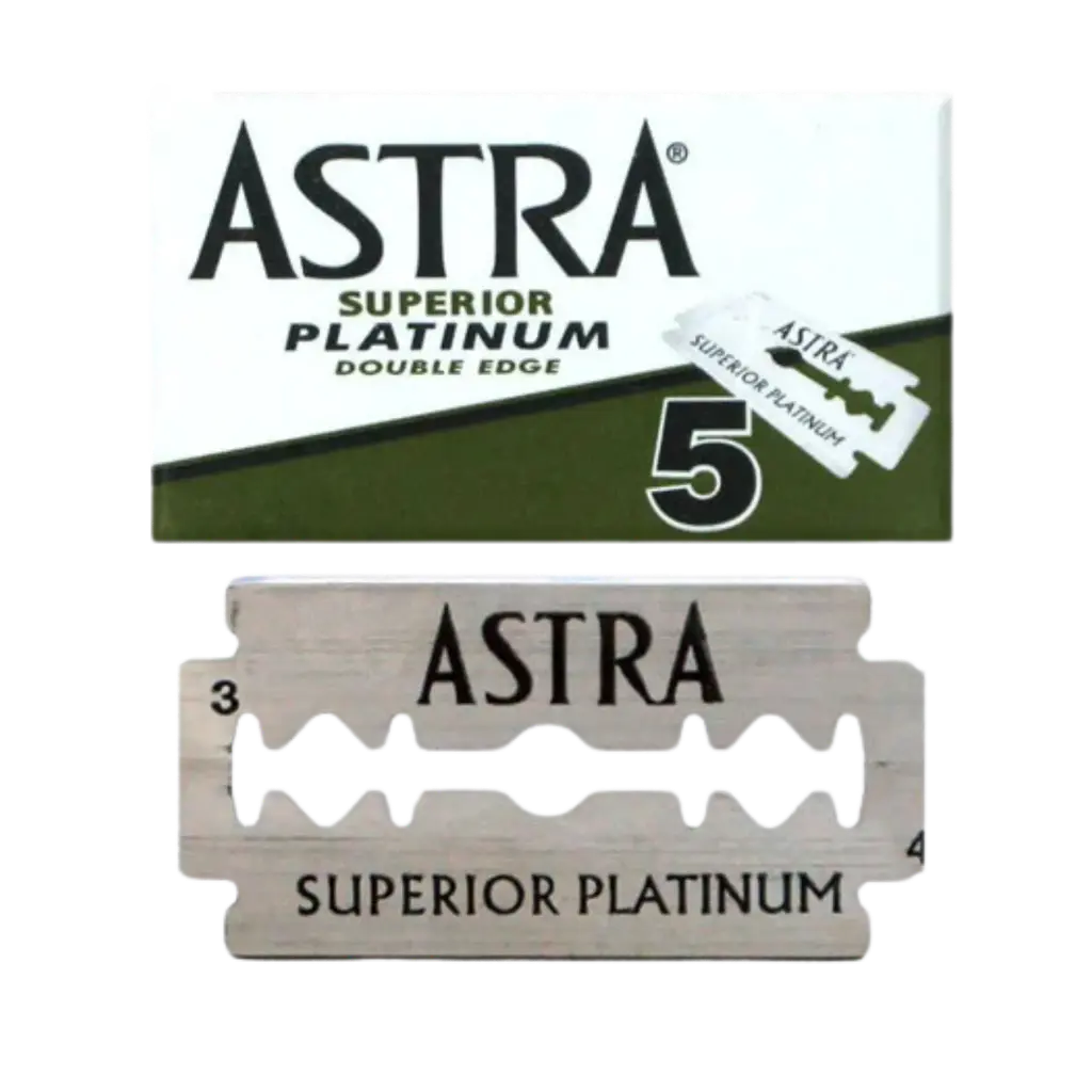 [7702018007240] Lâminas de Dupla Face em Platina - Astra - (5 unidades)