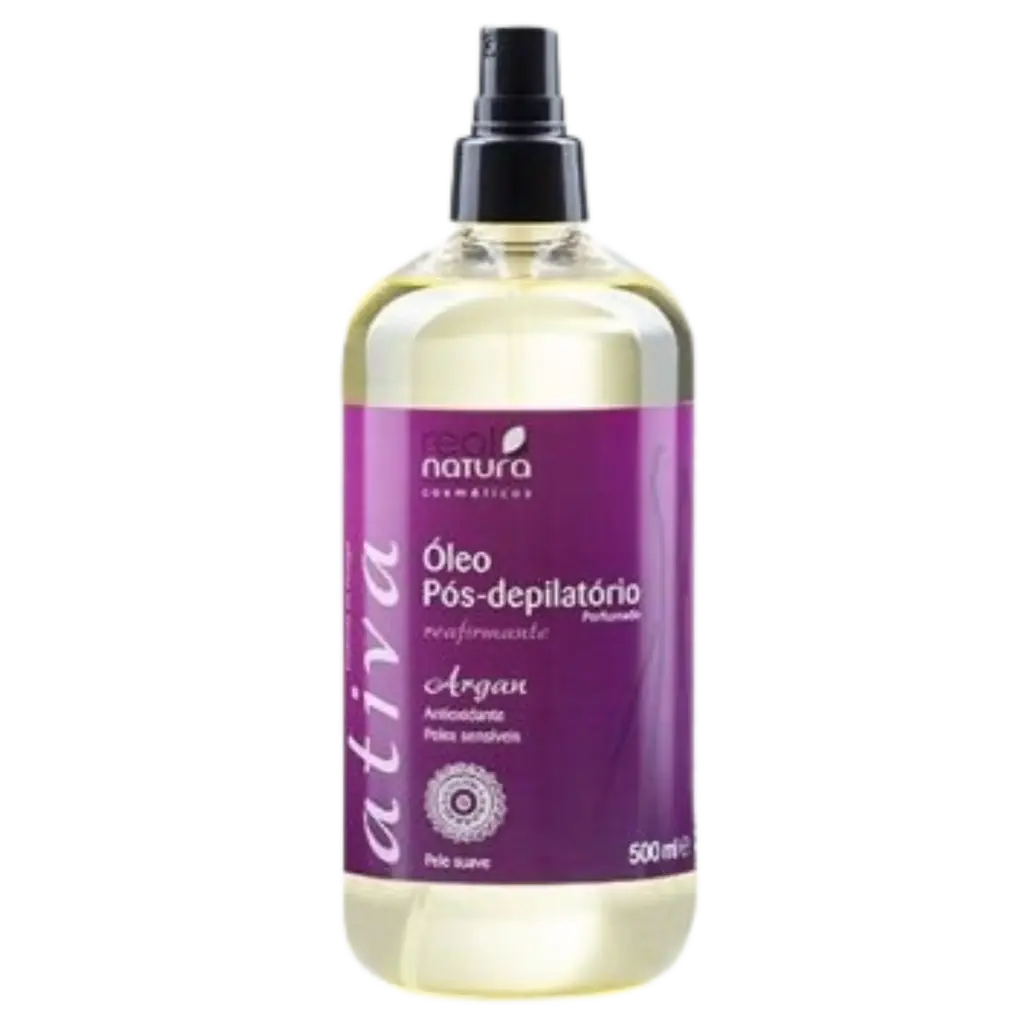 [5600493402722] Óleo Reafirmante - Pós-Depilatório Argan - Real Natura 500ml