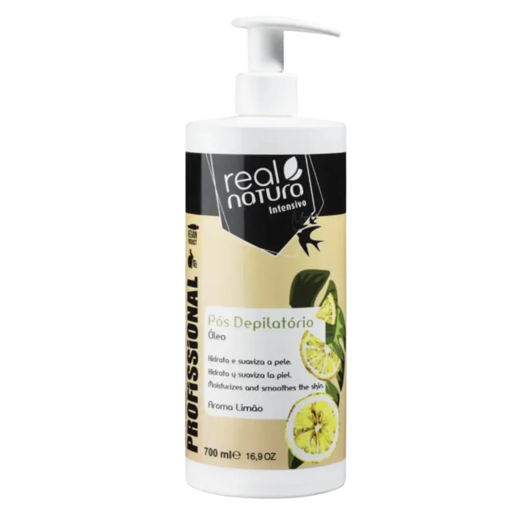 [5600493410017] Professional Post-Depilatory Oil - Lemon - Real Natura 700ml
