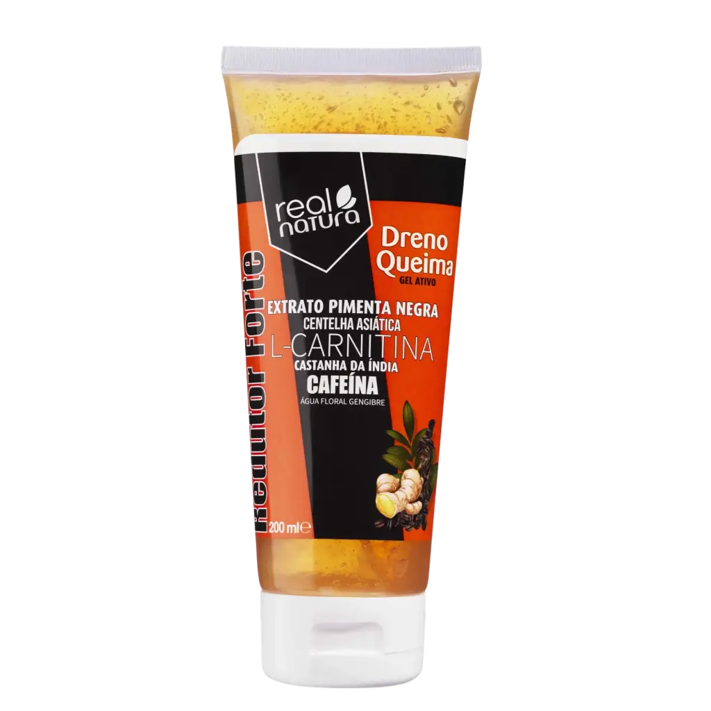 [5600493406805] Fat Reduction Firming Massage Gel - Dreno Queima - Real Natura 200ml