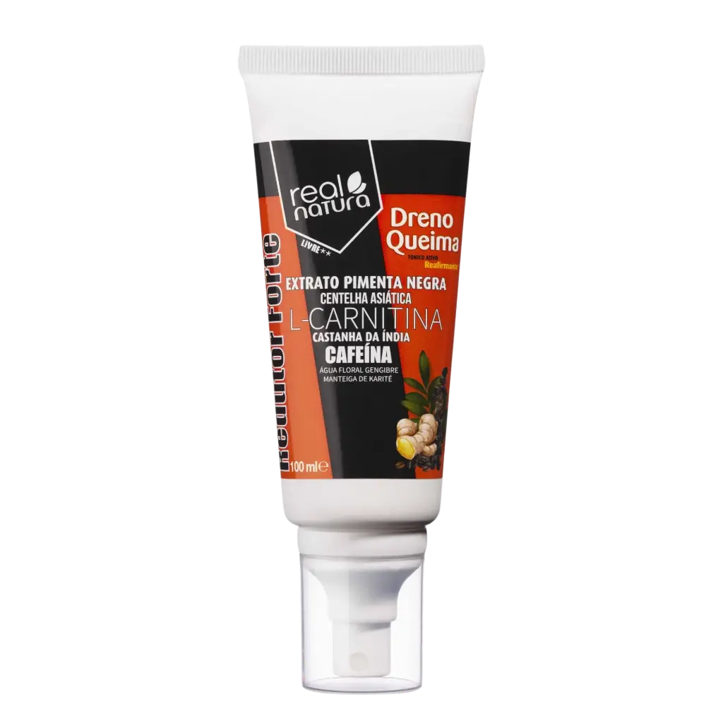 [5600493406799] Tônico de Massagem Reafirmante para Redução de Gordura - Dreno Queima - Real Natura 100ml
