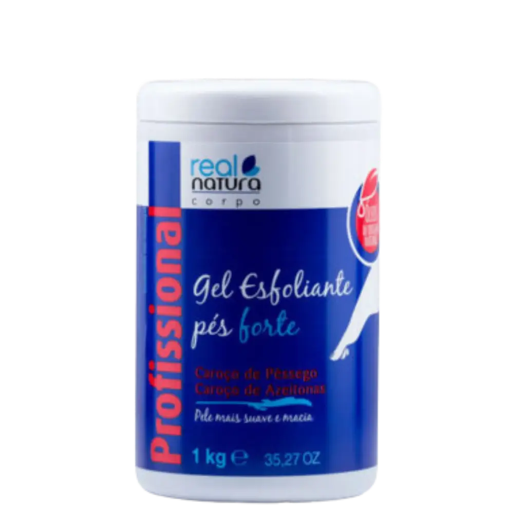 [5600493405167] Gel Esfoliante Profissional - Remove Células Mortas da Pele - Real Natura 1000ml